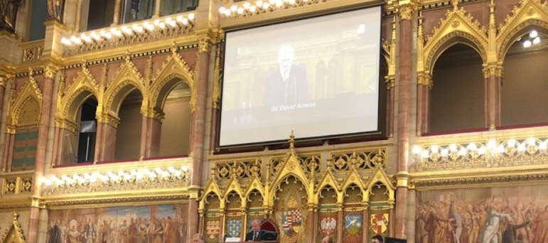 Sir David speaks about the importance of intelligence agencies in promoting peace and safety  